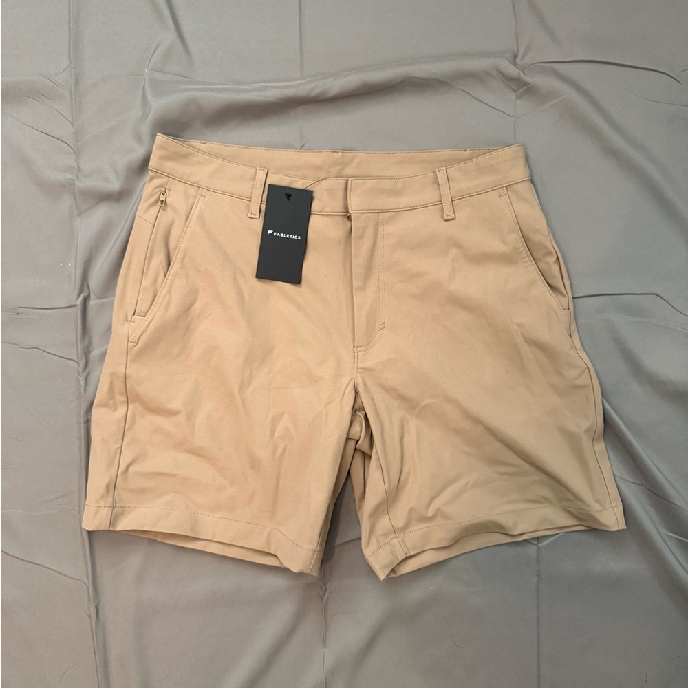 Fabletics Tan Men's Cargo Shorts